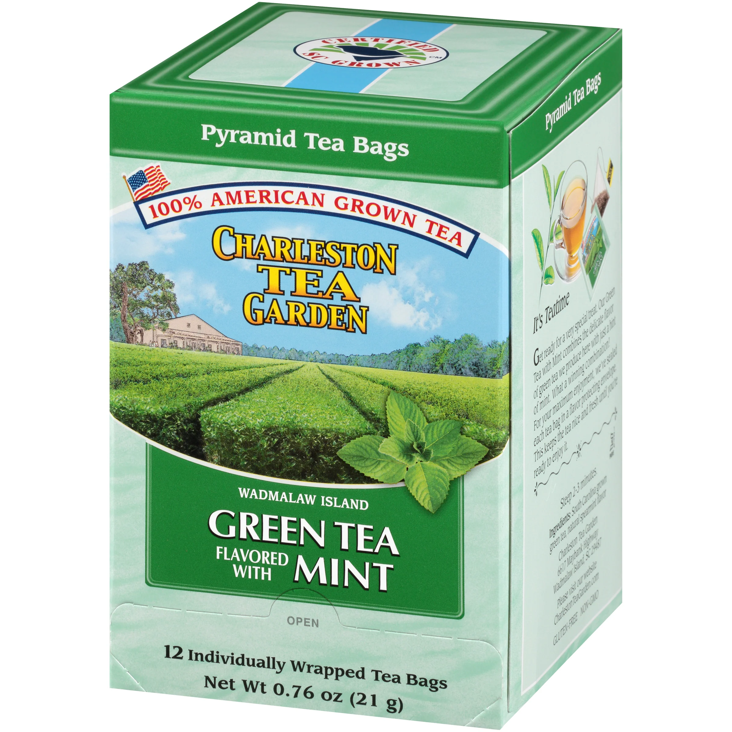 Green Tea with Mint Pyramid - Image 3