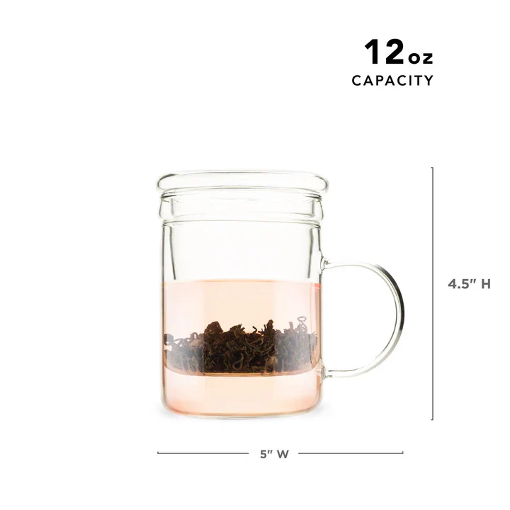 Blake Glass Tea Infuser Mug - Image 4