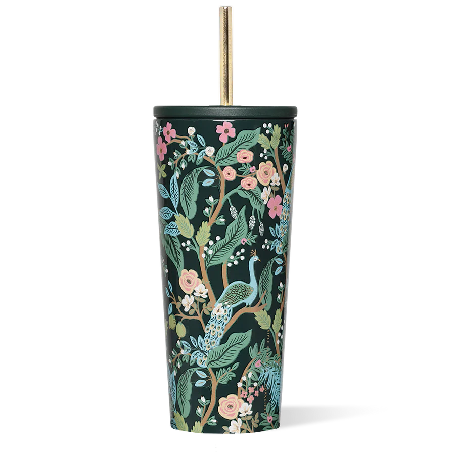 Rifle Paper Peacock Blue Cold Cup