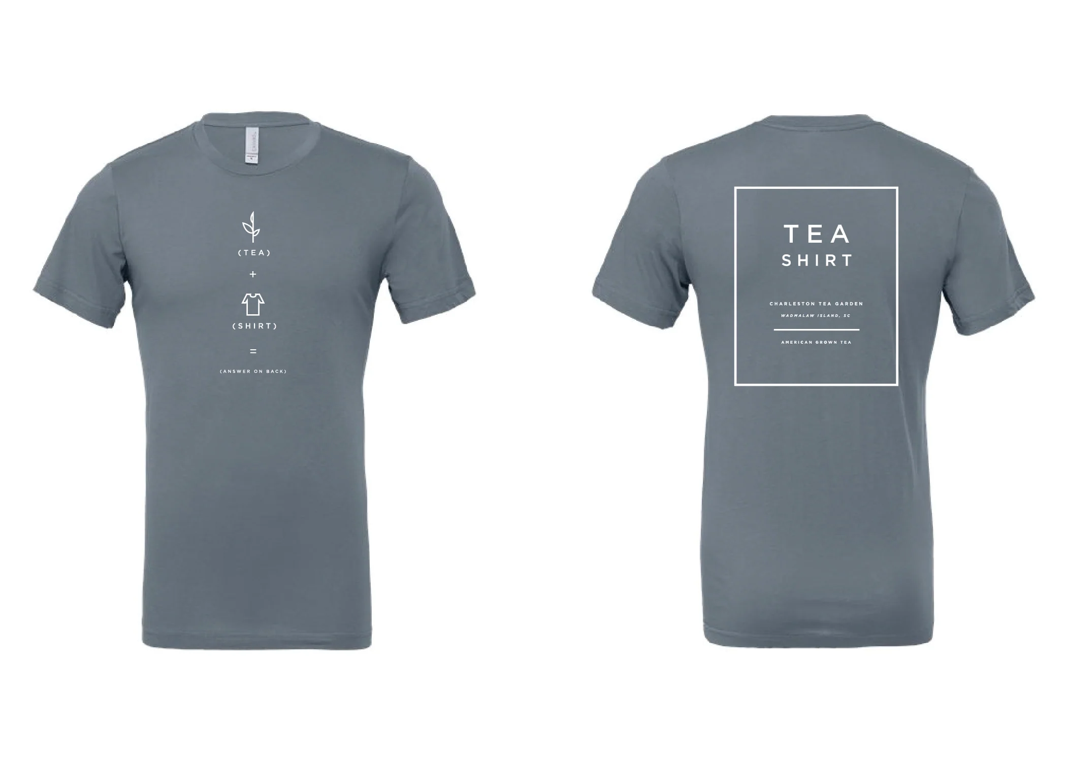 Tea Shirt Heather Slate - Image 3