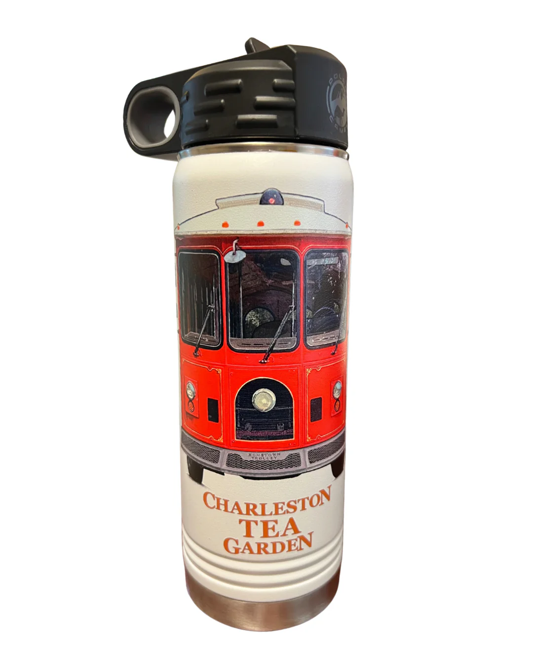 Trolley Water Bottle w/Straw 20oz